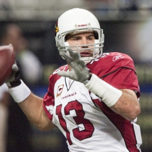 Arizona Cardinals quarterback Kurt Warner.