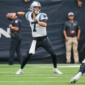 Carolina Panthers quarterback Kyle Allen