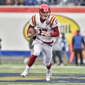 Iowa State Cyclones quarterback Kyle Kempt