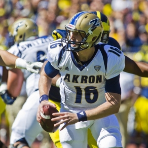 Akron quarterback Kyle Pohl