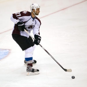 Colorado Avalanche defenseman Kyle Quincey.