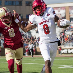 Lamar Jackson Louisville quarterback.