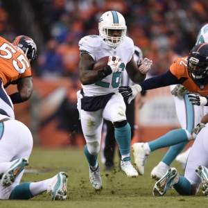 Miami Dolphins running back Lamar Miller