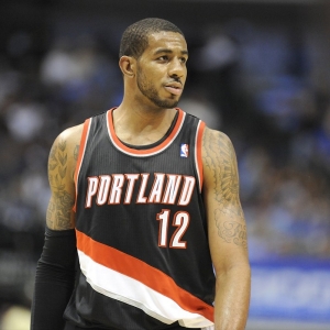 Portland Trail Blazers power forward LaMarcus Aldridge