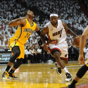 Miami Heat's LeBron James 