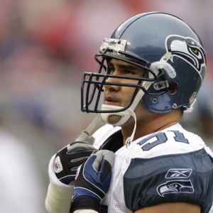 Seattle Seahawks linebacker Lofa Tatupu.