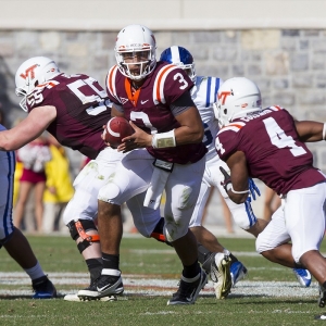 Virginia Tech Hokies quarterback Logan Thomas