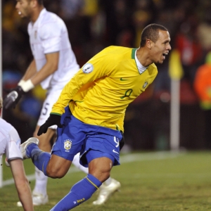 Luis Fabiano of Brazil