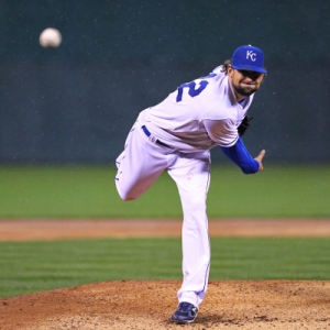 Kansas City Royals pitcher Luke Hochevar