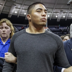 Former Notre Dame Fighting Irish linebacker Manti Te'o