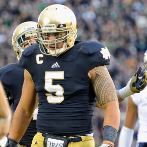 Notre Dame Fighting Irish linebacker Manti Te'o