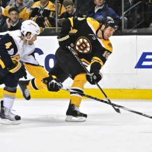 Boston Bruins right wing Marco Sturm