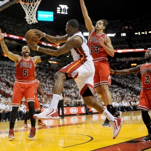 Mario Chalmers of the Miami Heat