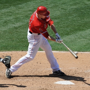 Mark Trumbo of the LA Angels