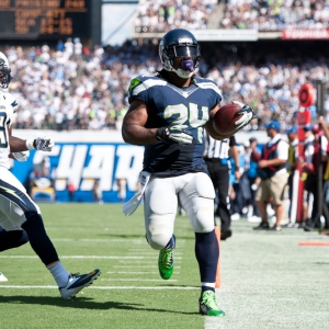 Seattle Seahawks RB Marshawn Lynch