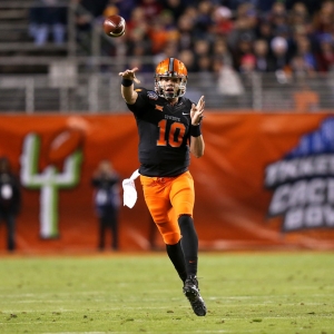 Oklahoma State Cowboys quarterback Mason Rudolph