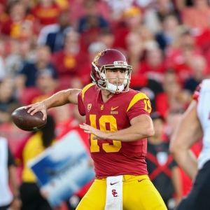 USC Trojans quarterback Matt Fink