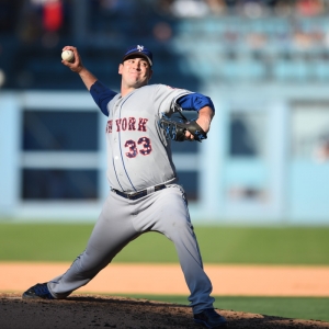 New York Mets Starting pitcher Matt Harvey