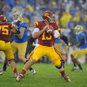 Max Wittek of the USC Trojans