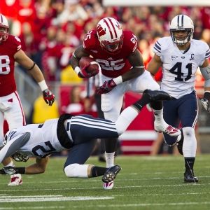 Wisconsin running back Melvin Gordon