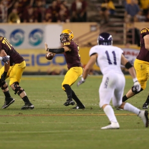 Arizona State Sun Devils quarterback Mike Bercovici
