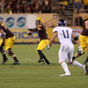 Arizona State Sun Devils quarterback Mike Bercovici 