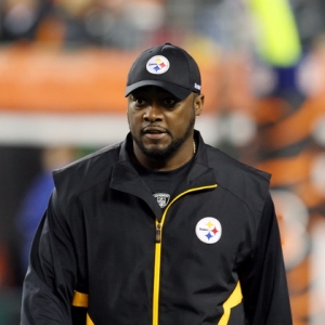 Mike Tomlin head coach of the Pittsburgh Steelers