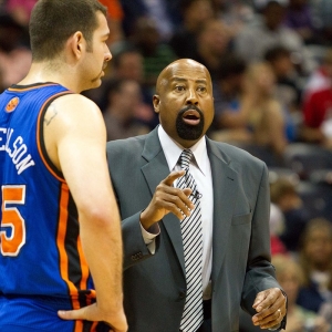 New York Knicks Coach Mike Woodson