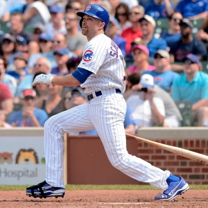 Chicago Cubs right fielder Nate Schierholtz