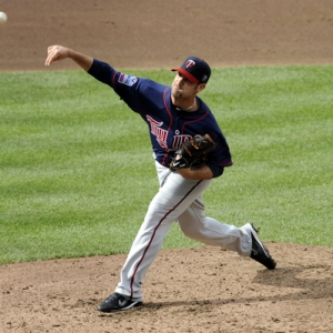 Minnesota Twins starting pitcher Nick Blackburn