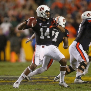 Quarterback Nick Marshall of the Auburn Tigers