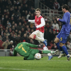 Arsenal's Nicklas Bendtner