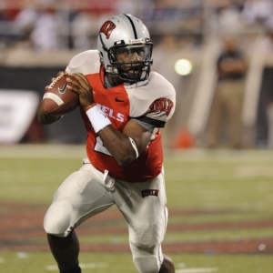 Omar Clayton, quarterback for the UNLV Rebels.