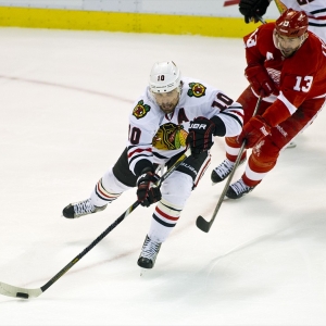 Chicago Blackhawks forward Patrick Sharp