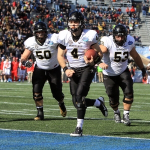 Vanderbilt Commodores quarterback Patton Robinette
