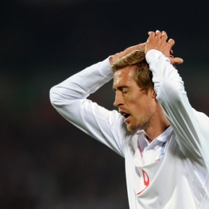 Peter Crouch of England
