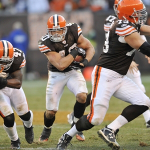 Cleveland Browns running back Peyton Hillis