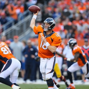 Denver Broncos quarterback Peyton Manning