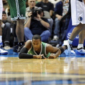 Boston Celtics point guard Rajon Rondo