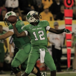 Marshall Thundering Herd quarterback Rakeem Cato