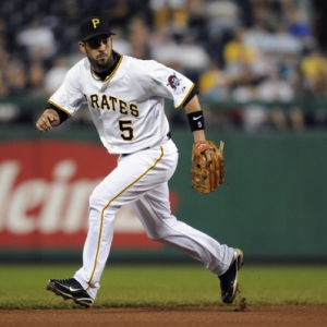 Ramon Vazquez of the Pittsburgh Pirates.