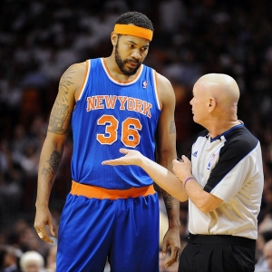 New York Knicks' Rasheed Wallace