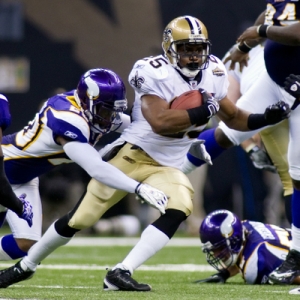 New Orleans Saints running back Reggie Bush