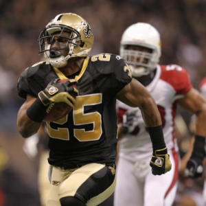 New Orleans Saints running back Reggie Bush