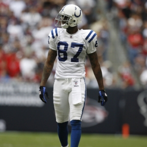 Indianapolis Colts wide receiver Reggie Wayne.