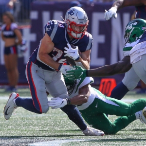 New England Patriots running back Rex Burkhead