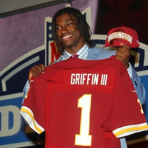Robert Griffin III of the Redskins