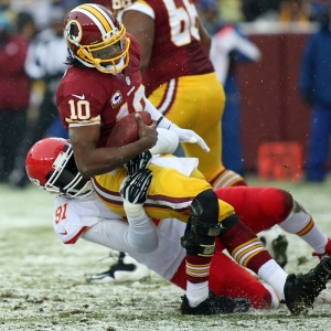 Washington Redskins quarterback Robert Griffin III