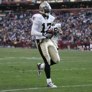 New Orleans Saints wide receiver Robert Meachem