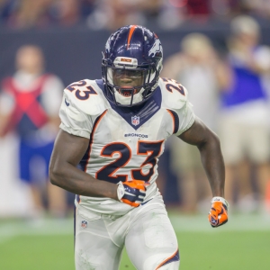 Denver Broncos running back Ronnie Hillman